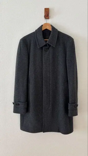 MACKINTOSH 그레이 울 코트