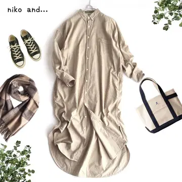 @ [ 3 ] 니코앤드 niko and - 긴팔 셔츠 원피스