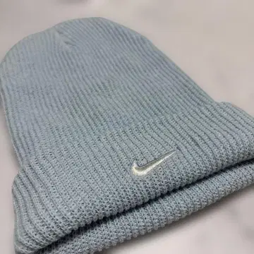 Nike 라이트 블루 니트 모자