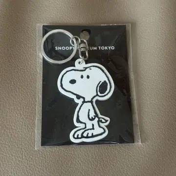 미사용 새상품 SNOOPY MUSEUM TOKYO 러버 키링