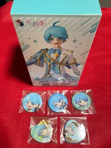 이레이스 Hotoke 피규어와 캔 배지 5개 세트