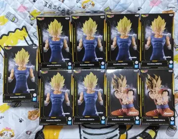 드래곤볼 Z 그란디스타 손오공 x 2 베지터 x 7 피규어