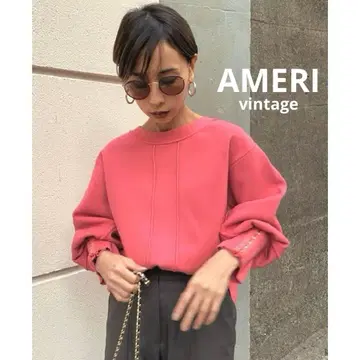 [ 컨디션 최상 ] AMERI 2WAY TWO TYPE HOOK KNIT