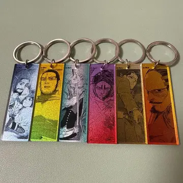 골든 카무이 메탈릭 키링 세트