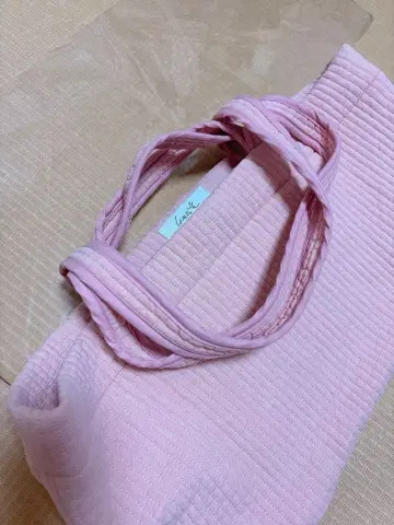 비오는날 2way 가든 사쿠라 핑크 토트백 마더백