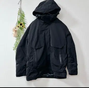 UNIQLO +J 유니클로 하이브리드 다운 오버사이즈 파카 블랙