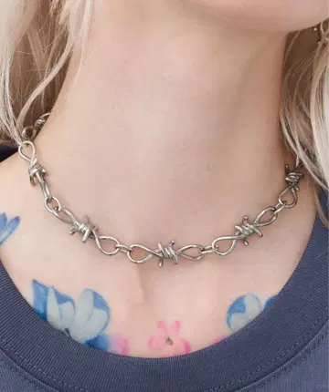 AIVER 와이어 초커 목걸이