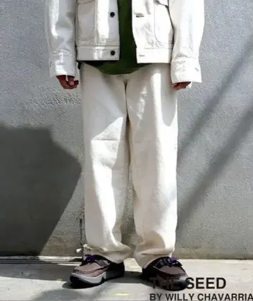 WILLY CHAVARRIA Fat Boy Denim 와이드 데님