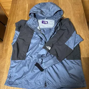 THE NORTH FACE 후드 부착 자켓 WS 블루 x 블랙