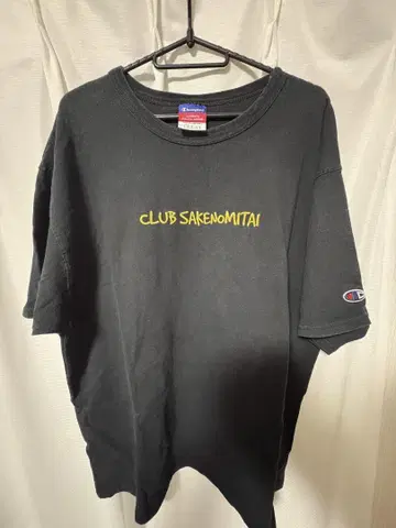 Champion CLUB SAKENOMITAI T셔츠 L 블랙