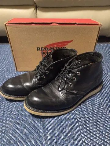 RED WING SHOES 03148 블랙 부츠 9 1/2 D