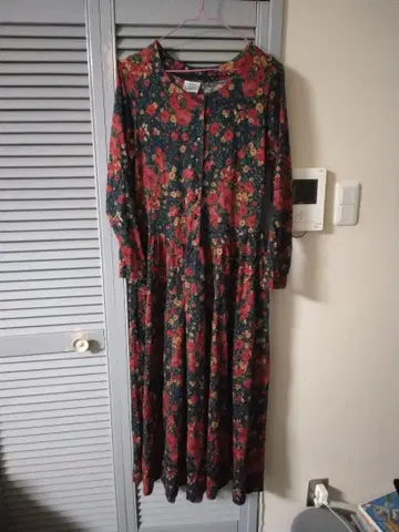 레어 laura ashley 로라 애슐리 플라워 프린트 롱 원피스