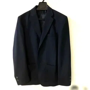 네이비 테일러드 자켓