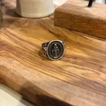 실버925 반지 성모 마리아 액세서리