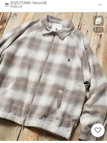 U.S. POLO ASSN. 별주 원포인트 로고 자수 더블 지퍼 자켓