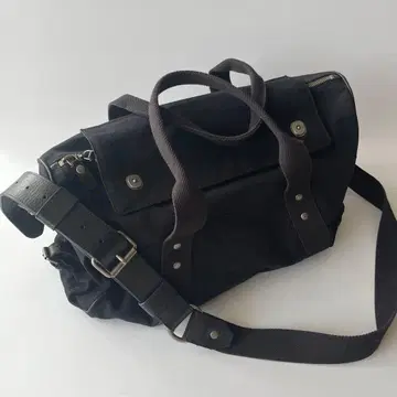 DRIES VAN NOTEN 캔버스 보스턴 백 숄더백