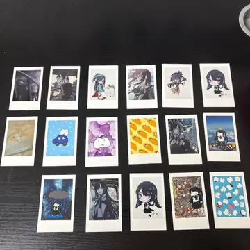 Ado 폴라로이드 트레이딩 카드 17장 세트