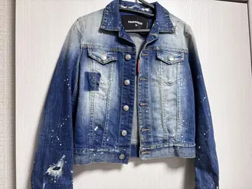 DSQUARED2 그라데이션 데님 자켓 36