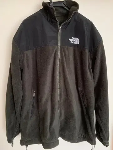 THE NORTH FACE 플리스 자켓 블랙/그레이 빅 사이즈