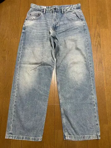 zara 배기 데님