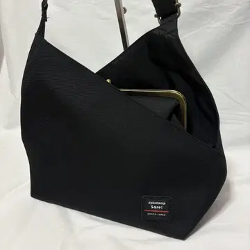 [ 새상품급 ] AYANOKOJI 블랙 Sarei 가마구치 숄더백