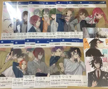 호리미야 애니메이트 특전 SNS풍 클리어 카드 코스터 전종 세트