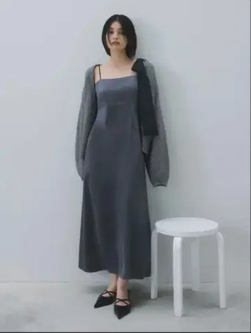 프레이 아이디 가디건 세트 리본 숄더 원피스 미사용 새상품 택 포함