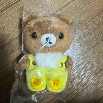 고흐전 한정판 매달린 봉제 인형 갈색곰