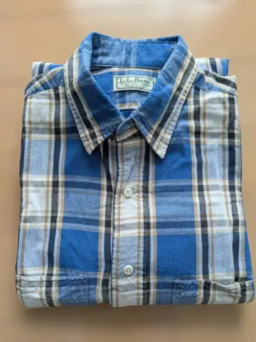 L.L. Bean 미국제 긴팔 셔츠 블루 계열 M 사이즈