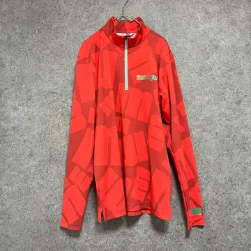 22년 먼싱웨어 긴팔 하프 지퍼 골프 의류 M