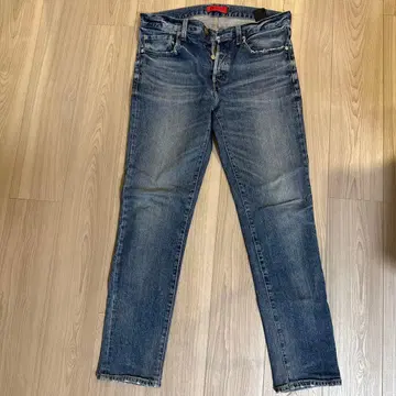 다크 블루 슬림핏 데님