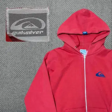 [ 90s ] Quiksilver 퀵실버 레드 후드티 후디