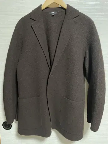 UNIQLO C 니트 자켓 2025 다크 브라운 XL 사이즈
