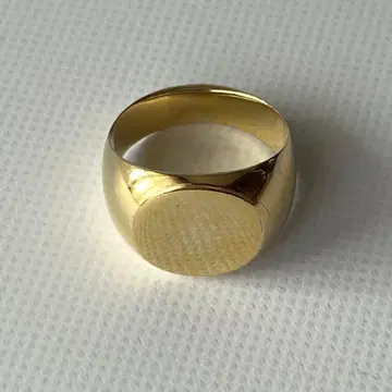 JIL SANDER 질 샌더 시그넷 반지 스퀘어 반지 약 18호