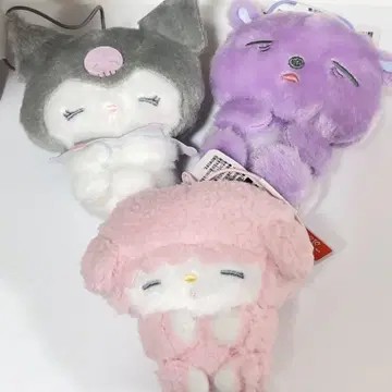 산리오 네무구루미 마스코트 쿠로미 피아노 바쿠