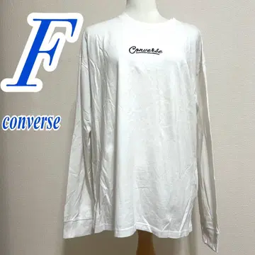 CONVERSE 컨버스 화이트 블랙 티셔츠 자수