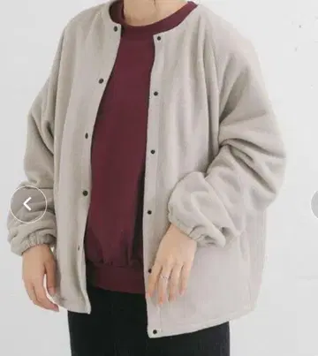 리버서블 플리스 가디건