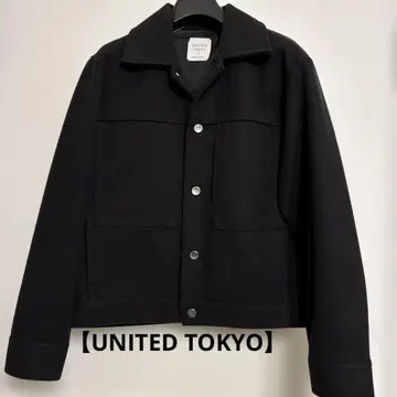 [ UNITED TOKYO ] 니들 펀치 저지 트랙 자켓 남성용