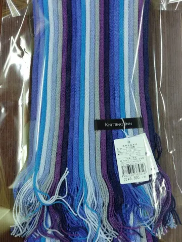 KNITTING INN 스트라이프 머플러