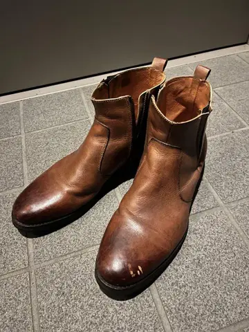 JACKROSE 브라운 첼시 부츠