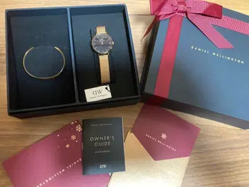 Daniel Wellington 골드 메쉬 시계
