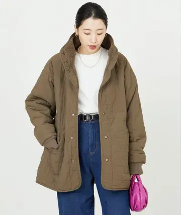 프릭스스토어 한정판 전개 리버서블 보아 하프 코트