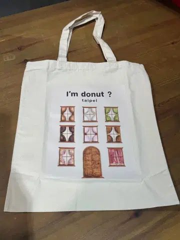I'm donut ? taipei 토트백 한정판 에코백