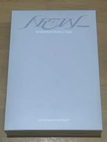 SEVENTEEN WORLD TOUR LENTICULAR PHOTOSET