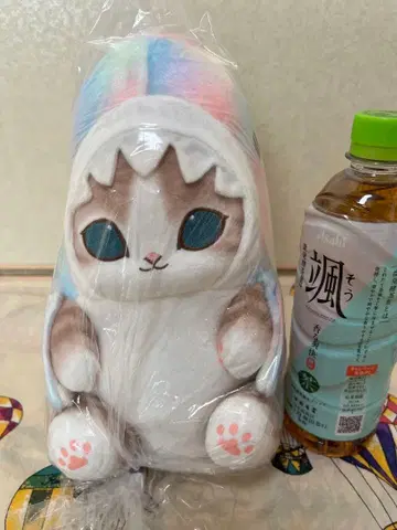 mofusand 파스텔 상어냥 BIG 봉제 인형