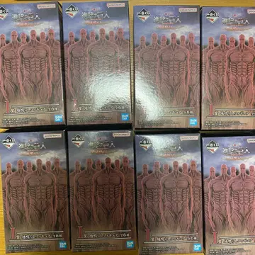 제일복권 진격의 거인 지진 피규어 8체 세트 덤 포함