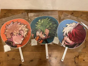 히로아카 점보 부채 바쿠고 미도리야 토도로키