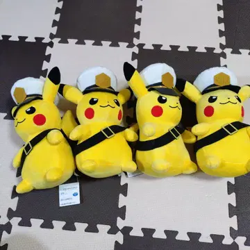 약 28cm 포켓몬스터 모후굿토 봉제 인형 캡틴 피카츄