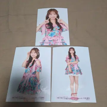 HKT48 오바 린사 반팔 천사 회장 브로마이드
