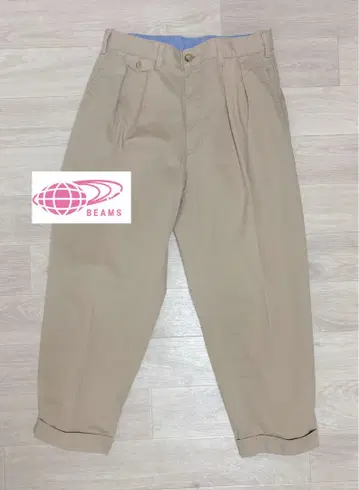 BEAMS PLUS 2 Pleats Tapered Twill M